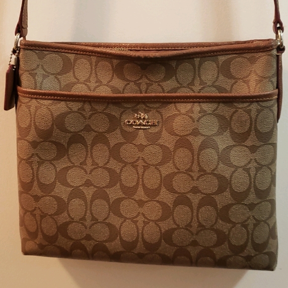 Coach Bags Coach Khaki Crossbody Bag No F34938 Poshmark